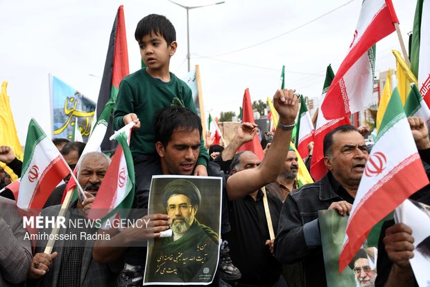 راهپیمایی روز قدس در بیرجند