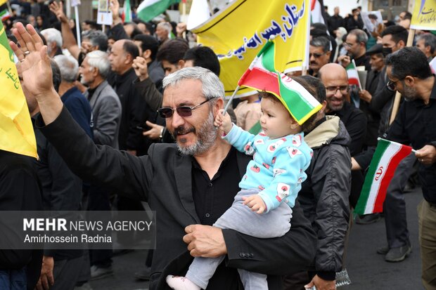 راهپیمایی روز قدس در بیرجند