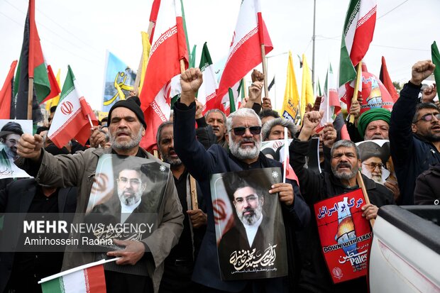 راهپیمایی روز قدس در بیرجند