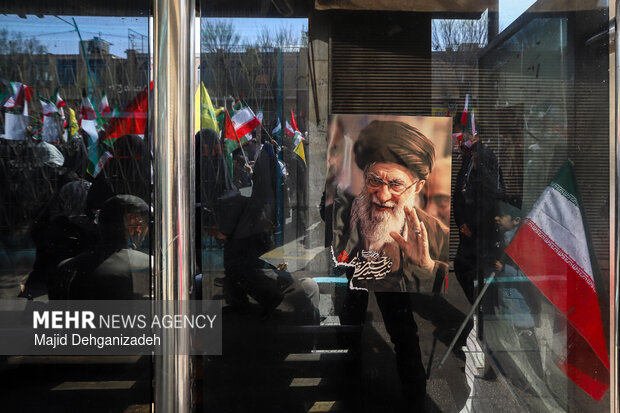 راهپیمایی روز قدس در یزد