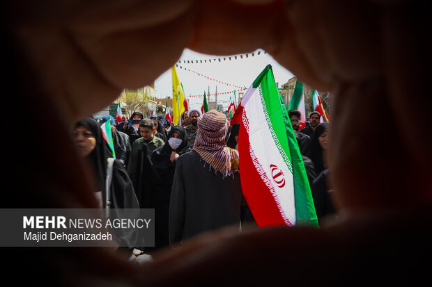 راهپیمایی روز قدس در یزد