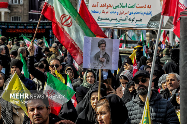 راهپیمایی روز قدس در تبریز