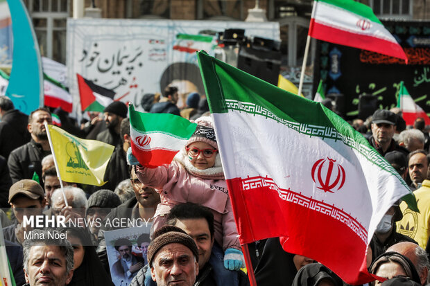 راهپیمایی روز قدس در تبریز