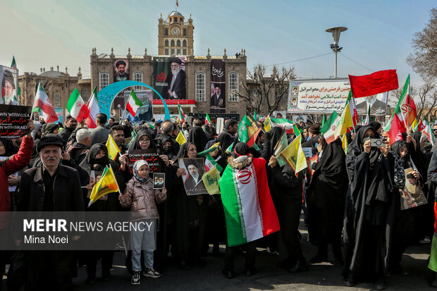 راهپیمایی روز قدس در تبریز