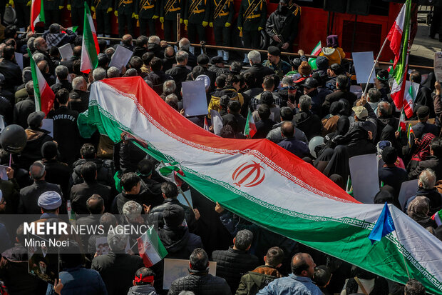 راهپیمایی روز قدس در تبریز