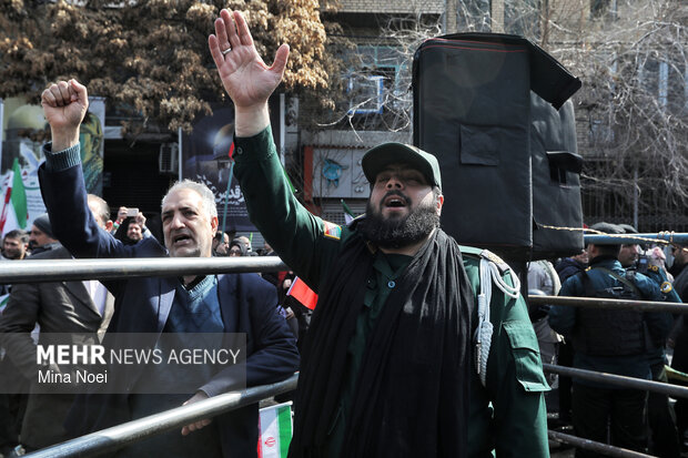 راهپیمایی روز قدس در تبریز
