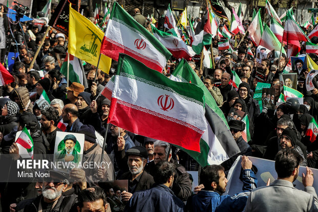 راهپیمایی روز قدس در تبریز