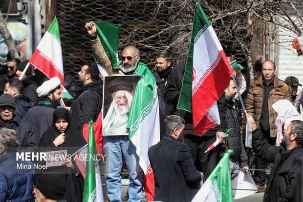 راهپیمایی روز قدس در تبریز