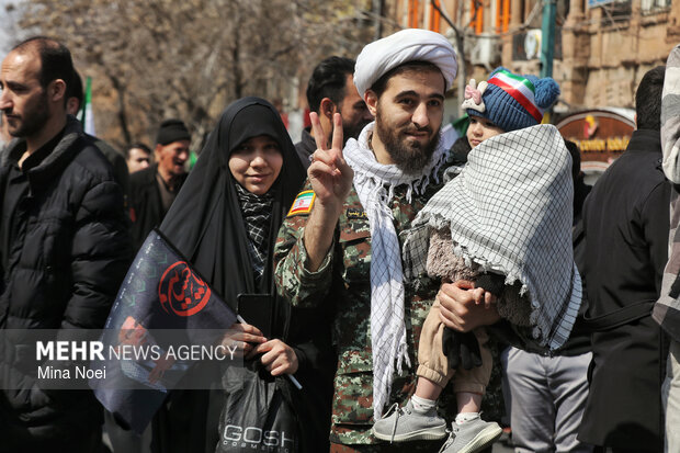 راهپیمایی روز قدس در تبریز