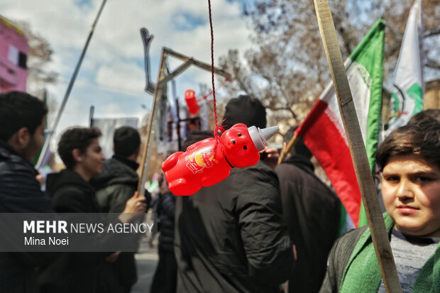 راهپیمایی روز قدس در تبریز