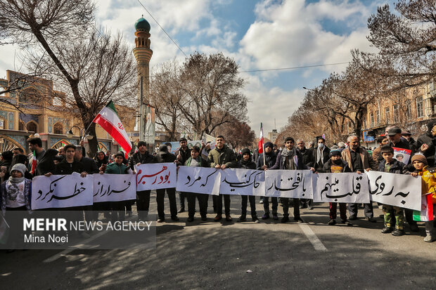 راهپیمایی روز قدس در تبریز