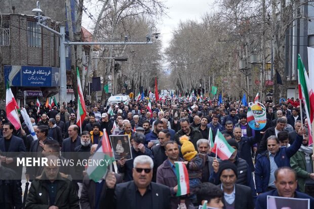 راهپیمایی روز جهانی قدس در لرستان