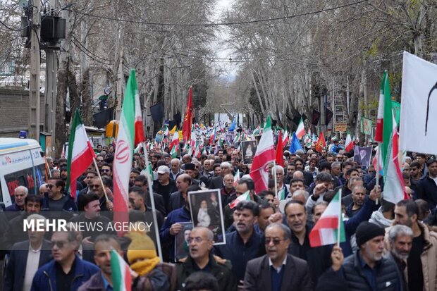 راهپیمایی روز جهانی قدس در لرستان