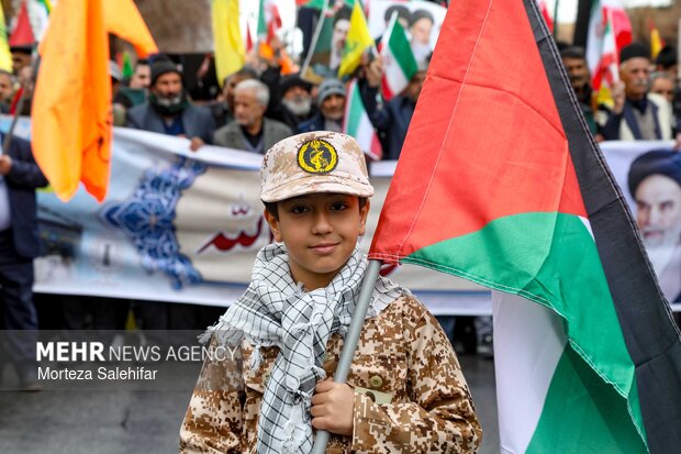 راهپیمایی روز جهانی قدس در شهرکرد