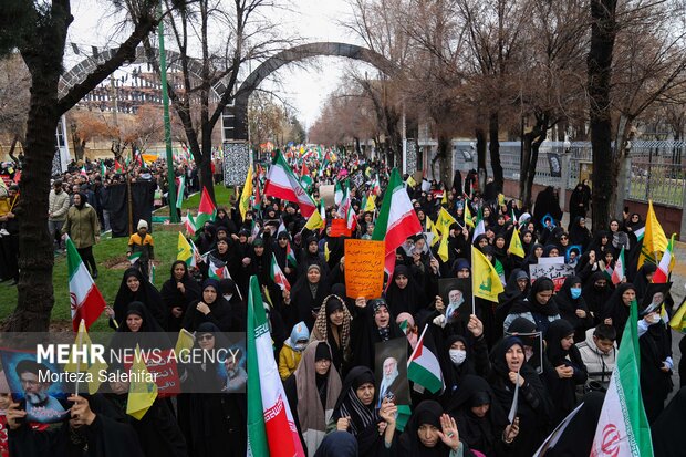 راهپیمایی روز جهانی قدس در شهرکرد