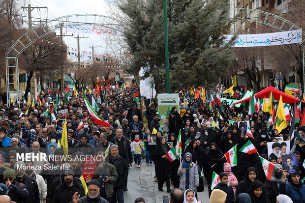 راهپیمایی روز جهانی قدس در شهرکرد