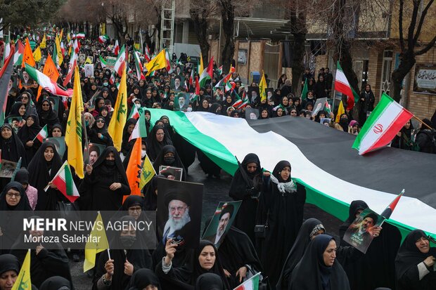 راهپیمایی روز جهانی قدس در شهرکرد