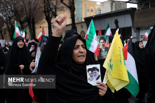 راهپیمایی روز جهانی قدس در شهرکرد