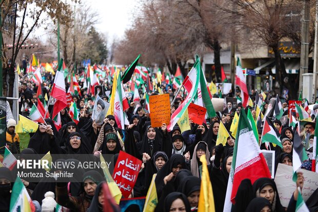راهپیمایی روز جهانی قدس در شهرکرد