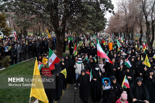راهپیمایی روز جهانی قدس در شهرکرد