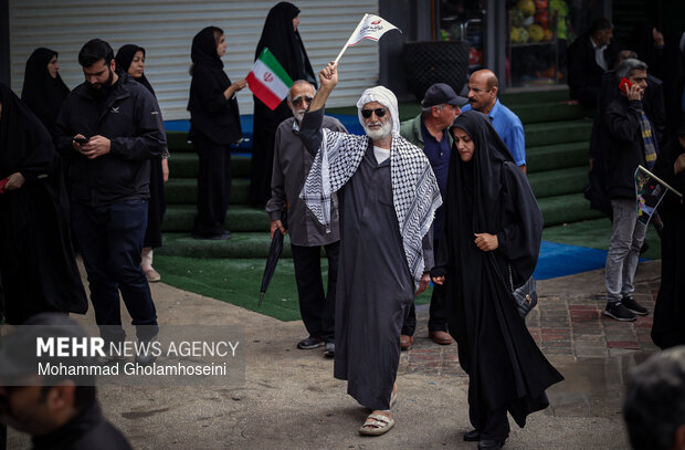 راهپیمایی روز قدس در بوشهر