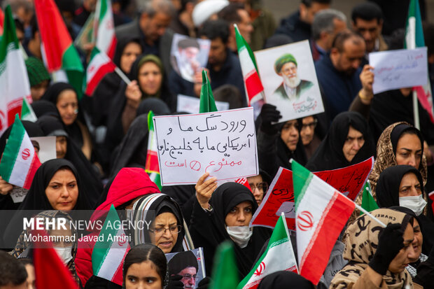 راهپیمایی روز قدس در قزوین