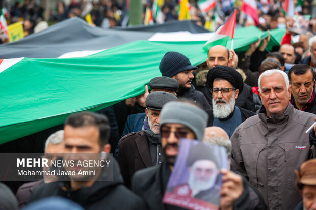 راهپیمایی روز قدس در قزوین
