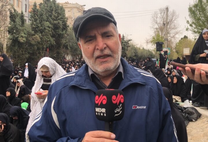 گزارش مهر از راهپیمائی روز قدس در ورامین