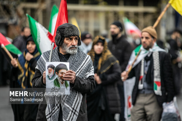 راهپیمایی روز جهانی قدس در تهران