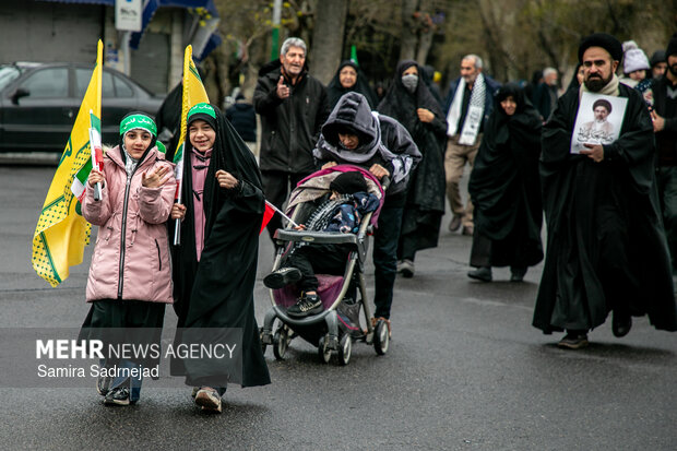 راهپیمایی روز جهانی قدس در تهران