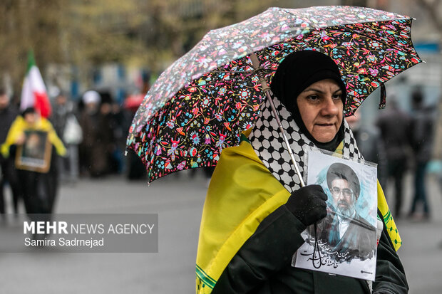 راهپیمایی روز جهانی قدس در تهران