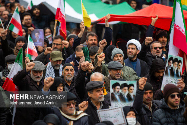 راهپیمایی روز قدس در قزوین