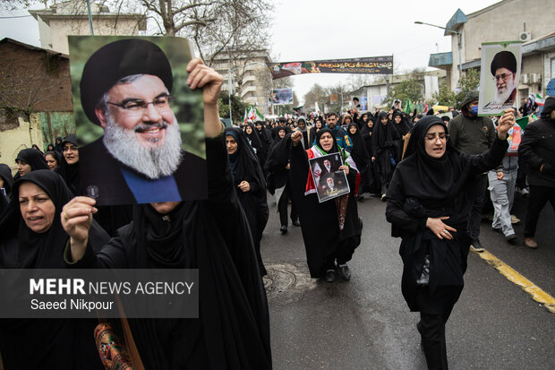 راهپیمایی روز قدس در رشت