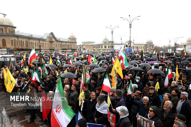 راهپیمایی روز قدس در همدان