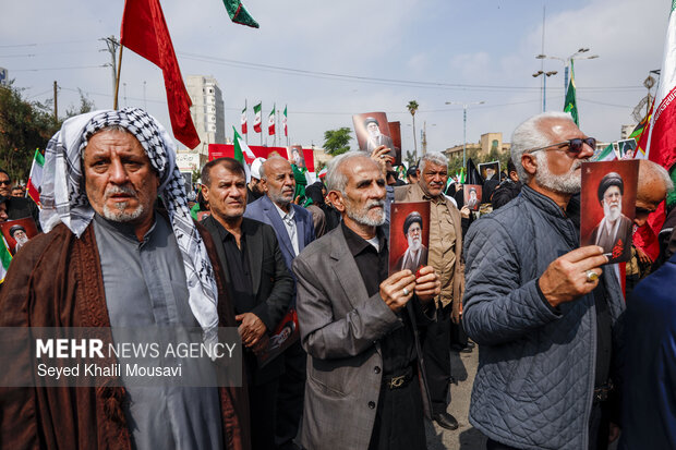 راهپیمایی روز قدس در اهواز