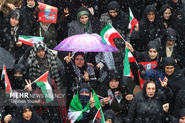 راهپیمایی روز قدس در همدان