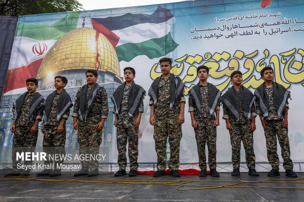 راهپیمایی روز قدس در اهواز