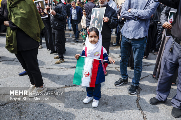 راهپیمایی روز قدس در اهواز