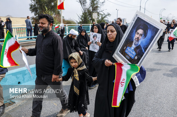 راهپیمایی روز قدس در اهواز