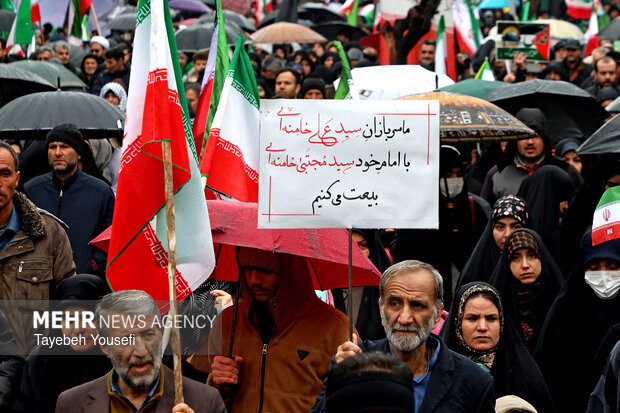 راهپیمایی روز قدس در همدان