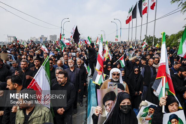 راهپیمایی روز قدس در اهواز