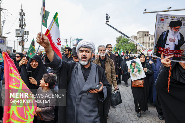 راهپیمایی روز قدس در اهواز