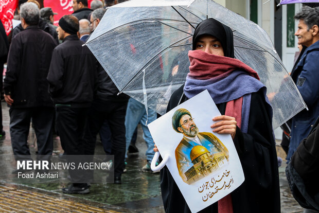 راهپیمایی روز جهانی قدس در تهران