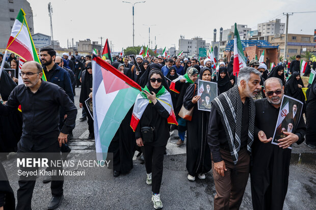 راهپیمایی روز قدس در اهواز