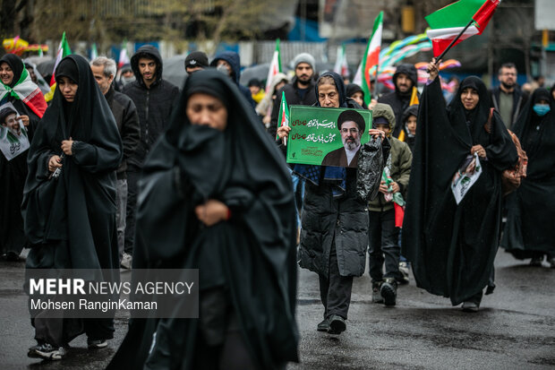 راهپیمایی روز جهانی قدس در تهران