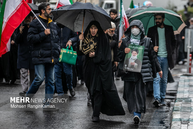 راهپیمایی روز جهانی قدس در تهران