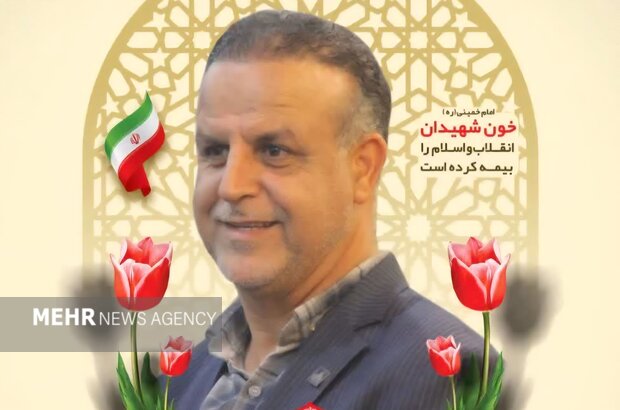 بدرقه باشکوه پیکر بسیجی شهید مرتضی درباری در لاسجرد