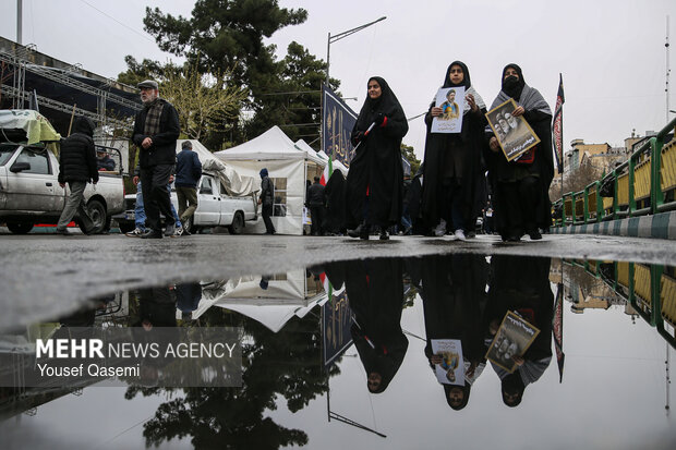 راهپیمایی روز جهانی قدس در تهران
