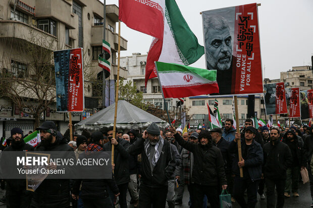 راهپیمایی روز جهانی قدس در تهران
