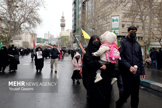 راهپیمایی روز جهانی قدس در تهران